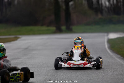 08/03/2026 : 1ère manche de l’Atlantic Trophée à Lescar (photos Marc Belly) 2026 — karting