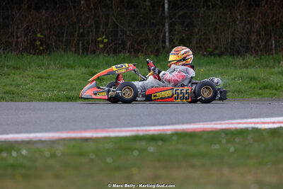 08/03/2026 : 1ère manche de l’Atlantic Trophée à Lescar (photos Marc Belly) 2026 — karting