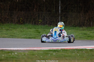 08/03/2026 : 1ère manche de l’Atlantic Trophée à Lescar (photos Marc Belly) 2026 — karting