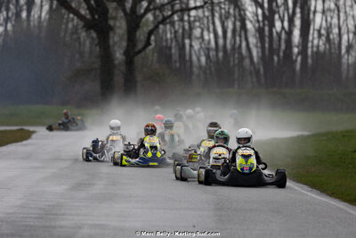 08/03/2026 : 1ère manche de l’Atlantic Trophée à Lescar (photos Marc Belly) 2026 — karting