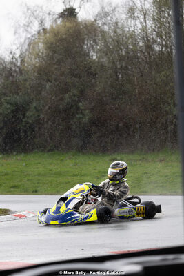 08/03/2026 : 1ère manche de l’Atlantic Trophée à Lescar (photos Marc Belly) 2026 — karting