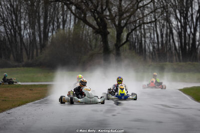 08/03/2026 : 1ère manche de l’Atlantic Trophée à Lescar (photos Marc Belly) 2026 — karting