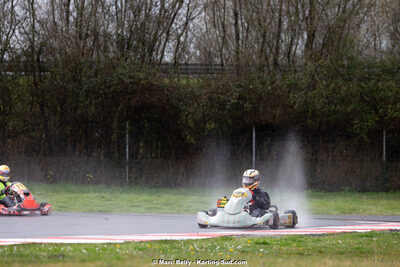 08/03/2026 : 1ère manche de l’Atlantic Trophée à Lescar (photos Marc Belly) 2026 — karting