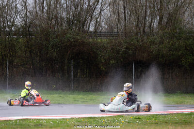08/03/2026 : 1ère manche de l’Atlantic Trophée à Lescar (photos Marc Belly) 2026 — karting