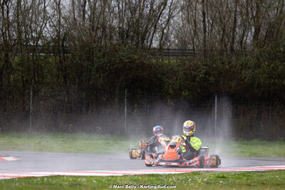 08/03/2026 : 1ère manche de l’Atlantic Trophée à Lescar (photos Marc Belly) 2026 — karting