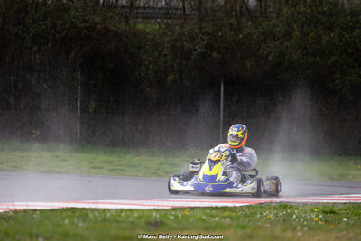 08/03/2026 : 1ère manche de l’Atlantic Trophée à Lescar (photos Marc Belly) 2026 — karting