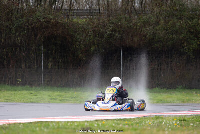 08/03/2026 : 1ère manche de l’Atlantic Trophée à Lescar (photos Marc Belly) 2026 — karting