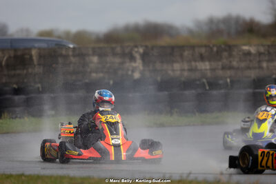 08/03/2026 : 1ère manche de l’Atlantic Trophée à Lescar (photos Marc Belly) 2026 — karting