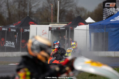 08/03/2026 : 1ère manche de l’Atlantic Trophée à Lescar (photos Marc Belly) 2026 — karting