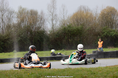 08/03/2026 : 1ère manche de l’Atlantic Trophée à Lescar (photos Marc Belly) 2026 — karting