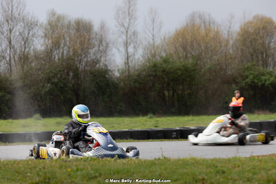 08/03/2026 : 1ère manche de l’Atlantic Trophée à Lescar (photos Marc Belly) 2026 — karting