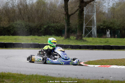 08/03/2026 : 1ère manche de l’Atlantic Trophée à Lescar (photos Marc Belly) 2026 — karting