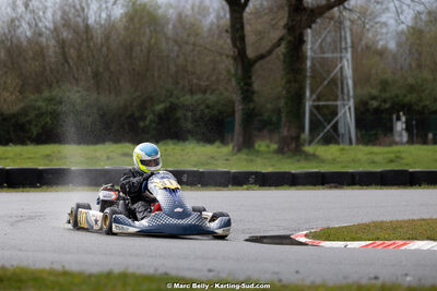 08/03/2026 : 1ère manche de l’Atlantic Trophée à Lescar (photos Marc Belly) 2026 — karting
