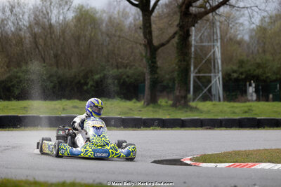08/03/2026 : 1ère manche de l’Atlantic Trophée à Lescar (photos Marc Belly) 2026 — karting