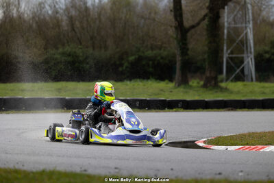 08/03/2026 : 1ère manche de l’Atlantic Trophée à Lescar (photos Marc Belly) 2026 — karting