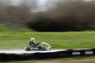 08/03/2026 : 1ère manche de l’Atlantic Trophée à Lescar (photos Marc Belly) 2026 — karting