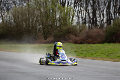 08/03/2026 : 1ère manche de l’Atlantic Trophée à Lescar (photos Marc Belly) 2026 — karting