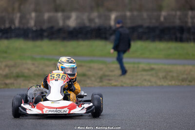 08/03/2026 : 1ère manche de l’Atlantic Trophée à Lescar (photos Marc Belly) 2026 — karting