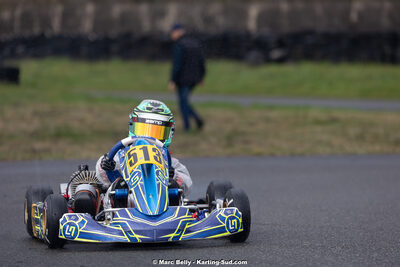 08/03/2026 : 1ère manche de l’Atlantic Trophée à Lescar (photos Marc Belly) 2026 — karting