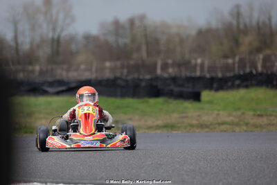 08/03/2026 : 1ère manche de l’Atlantic Trophée à Lescar (photos Marc Belly) 2026 — karting