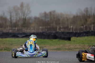 08/03/2026 : 1ère manche de l’Atlantic Trophée à Lescar (photos Marc Belly) 2026 — karting