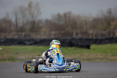 08/03/2026 : 1ère manche de l’Atlantic Trophée à Lescar (photos Marc Belly) 2026 — karting