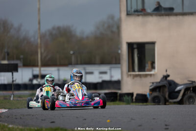 08/03/2026 : 1ère manche de l’Atlantic Trophée à Lescar (photos Marc Belly) 2026 — karting