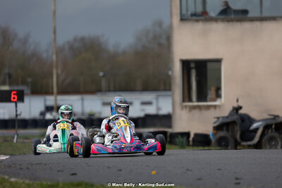 08/03/2026 : 1ère manche de l’Atlantic Trophée à Lescar (photos Marc Belly) 2026 — karting
