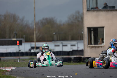 08/03/2026 : 1ère manche de l’Atlantic Trophée à Lescar (photos Marc Belly) 2026 — karting