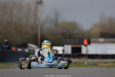 08/03/2026 : 1ère manche de l’Atlantic Trophée à Lescar (photos Marc Belly) 2026 — karting