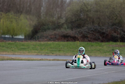 08/03/2026 : 1ère manche de l’Atlantic Trophée à Lescar (photos Marc Belly) 2026 — karting