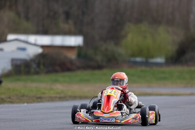 08/03/2026 : 1ère manche de l’Atlantic Trophée à Lescar (photos Marc Belly) 2026 — karting