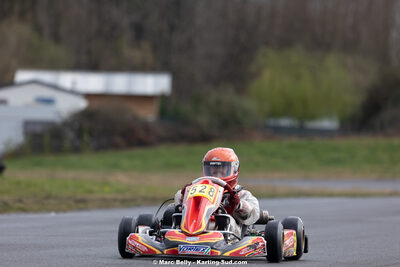 08/03/2026 : 1ère manche de l’Atlantic Trophée à Lescar (photos Marc Belly) 2026 — karting