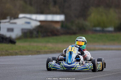 08/03/2026 : 1ère manche de l’Atlantic Trophée à Lescar (photos Marc Belly) 2026 — karting