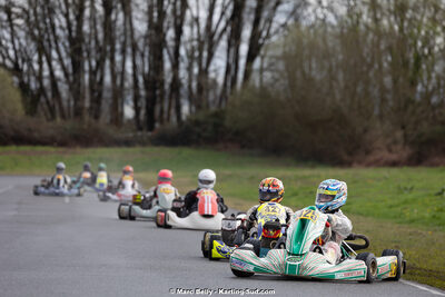 08/03/2026 : 1ère manche de l’Atlantic Trophée à Lescar (photos Marc Belly) 2026 — karting