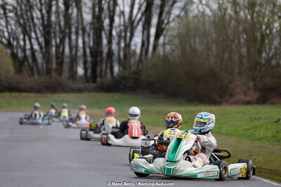 08/03/2026 : 1ère manche de l’Atlantic Trophée à Lescar (photos Marc Belly) 2026 — karting