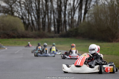 08/03/2026 : 1ère manche de l’Atlantic Trophée à Lescar (photos Marc Belly) 2026 — karting