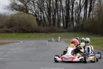 08/03/2026 : 1ère manche de l’Atlantic Trophée à Lescar (photos Marc Belly) 2026 — karting