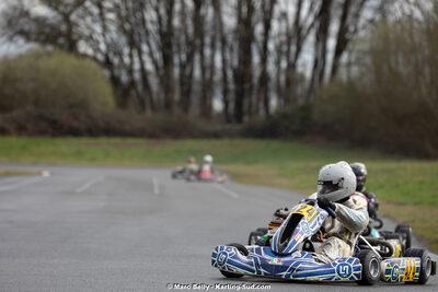 08/03/2026 : 1ère manche de l’Atlantic Trophée à Lescar (photos Marc Belly) 2026 — karting