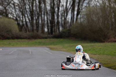 08/03/2026 : 1ère manche de l’Atlantic Trophée à Lescar (photos Marc Belly) 2026 — karting