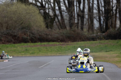 08/03/2026 : 1ère manche de l’Atlantic Trophée à Lescar (photos Marc Belly) 2026 — karting