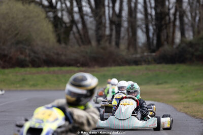 08/03/2026 : 1ère manche de l’Atlantic Trophée à Lescar (photos Marc Belly) 2026 — karting