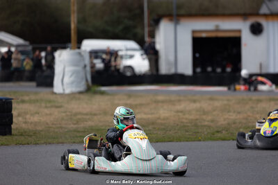 08/03/2026 : 1ère manche de l’Atlantic Trophée à Lescar (photos Marc Belly) 2026 — karting