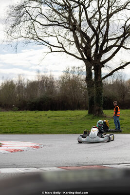08/03/2026 : 1ère manche de l’Atlantic Trophée à Lescar (photos Marc Belly) 2026 — karting