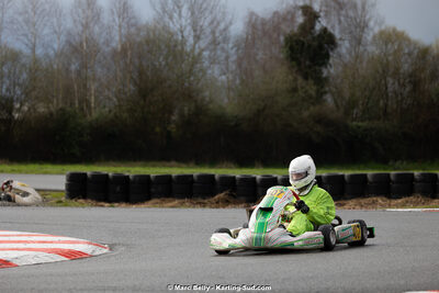 08/03/2026 : 1ère manche de l’Atlantic Trophée à Lescar (photos Marc Belly) 2026 — karting