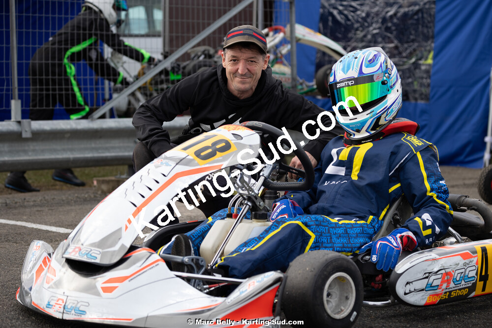 08/03/2026 : 1ère manche de l’Atlantic Trophée à Lescar (photos Marc Belly) 2026 — karting