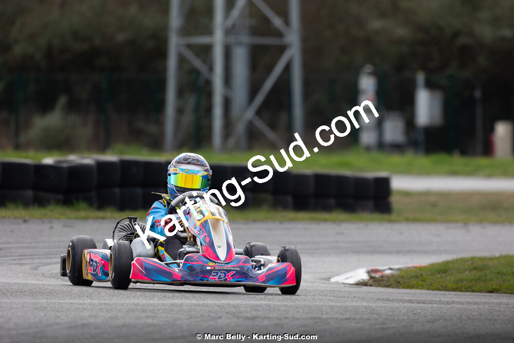 08/03/2026 : 1ère manche de l’Atlantic Trophée à Lescar (photos Marc Belly) 2026 — karting