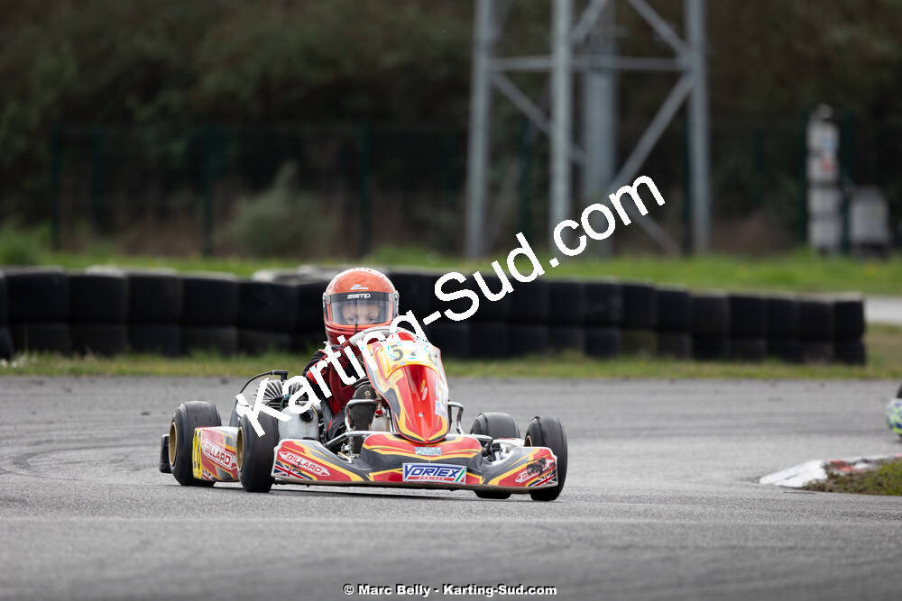 08/03/2026 : 1ère manche de l’Atlantic Trophée à Lescar (photos Marc Belly) 2026 — karting