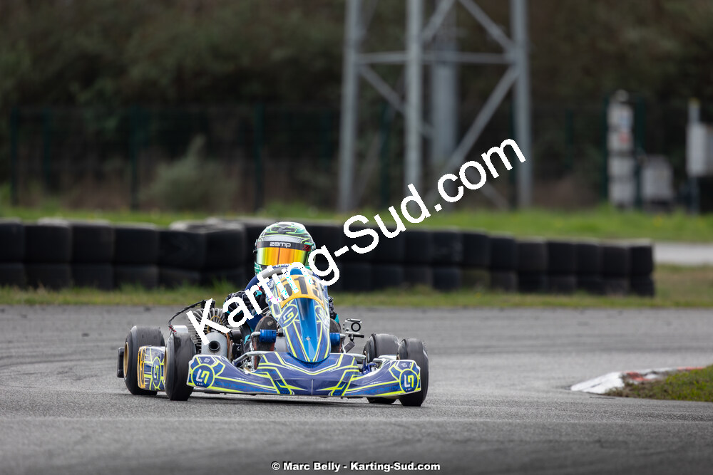 08/03/2026 : 1ère manche de l’Atlantic Trophée à Lescar (photos Marc Belly) 2026 — karting