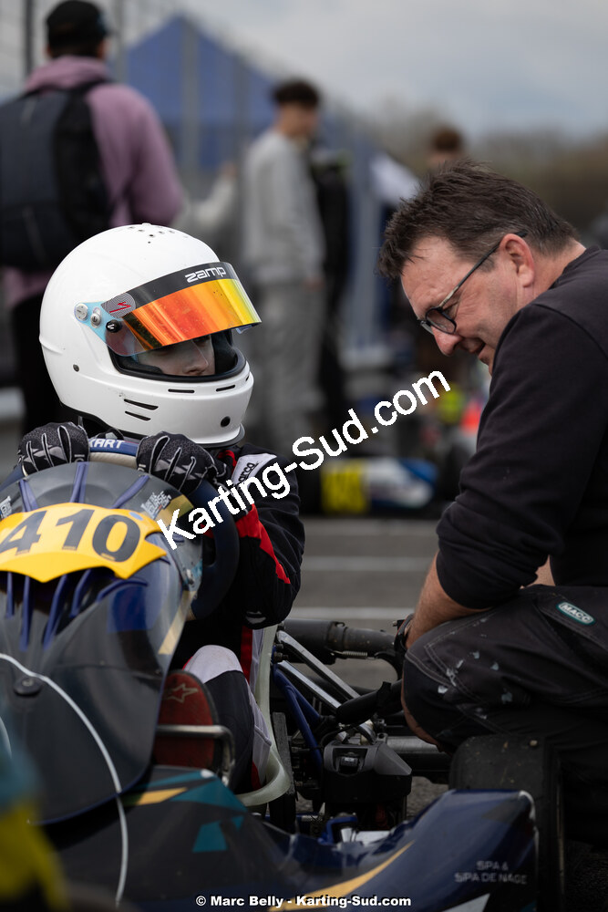 08/03/2026 : 1ère manche de l’Atlantic Trophée à Lescar (photos Marc Belly) 2026 — karting